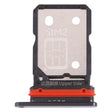 For vivo iQOO 8 SIM Card Tray + SIM Card Tray (Black) - Card Socket by PMc TechLife | Online Shopping South Africa | PMc TechLife | Buy Now Pay Later Mobicred