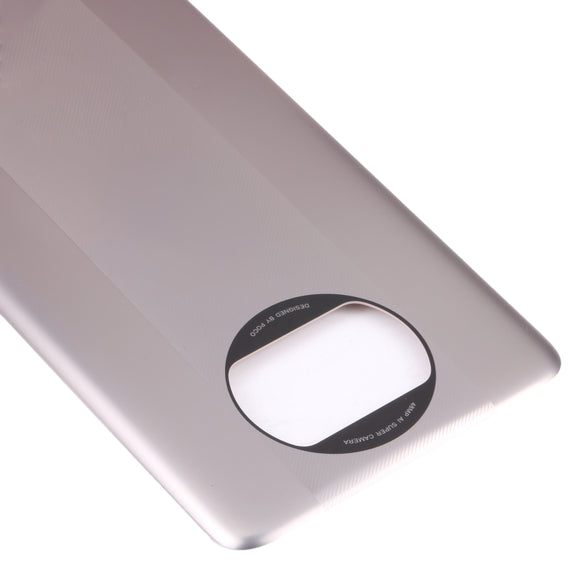 Original Battery Back Cover for Xiaomi Poco X3 Pro M2102J20SG(Gold)