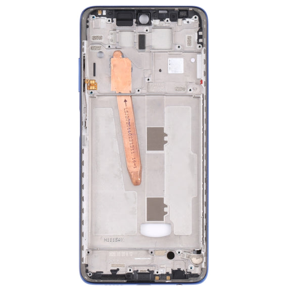 Original Middle Frame Bezel Plate for Xiaomi Poco X3 Pro (Blue)
