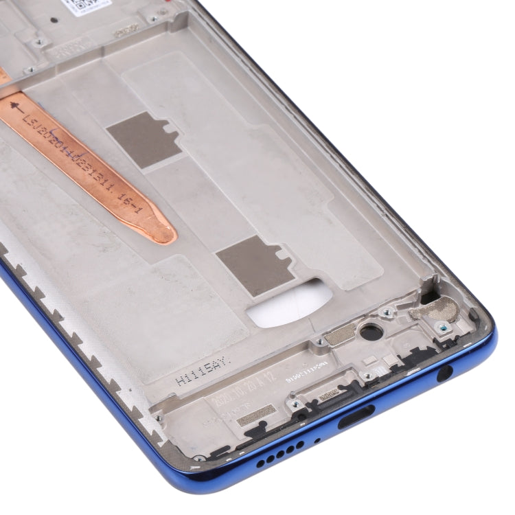 Original Middle Frame Bezel Plate for Xiaomi Poco X3 Pro (Blue)