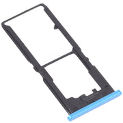 For vivo Y20G / Y20s (G) SIM Card Tray + SIM Card Tray + Micro SD Card Tray (Blue)