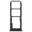 For vivo Y11s V2028 SIM Card Tray + SIM Card Tray + Micro SD Card Tray (Black) - Card Socket by PMc TechLife | Online Shopping South Africa | PMc TechLife | Buy Now Pay Later Mobicred