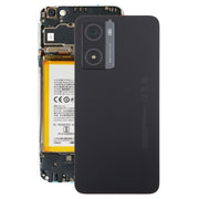 For OPPO A77s Original Battery Back Cover with Camera Lens Cover(Black)