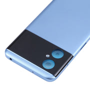 Original Battery Back Cover for Xiaomi Poco M4 5G / Poco M4 5G (India) / Redmi Note 11R(Blue)