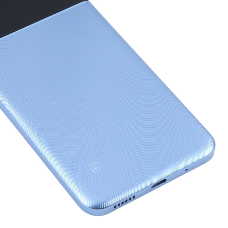 Original Battery Back Cover for Xiaomi Poco M4 5G / Poco M4 5G (India) / Redmi Note 11R(Blue)