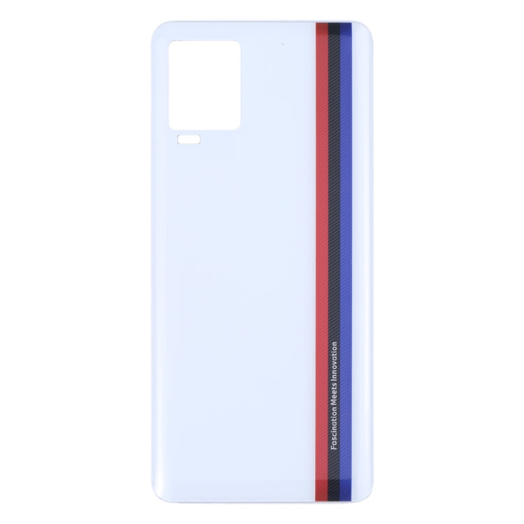 For vivo iQOO 7 V2049A I2009 Glass Battery Back Cover (White)