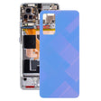 For vivo V21e / Y73 V2059 V2146 V2061 Glass Battery Back Cover (Purple) - Back Cover by PMC TechLife | Online Shopping South Africa | PMC TechLife | Buy Now Pay Later Mobicred