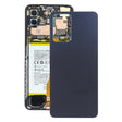 For OPPO Reno7 5G China Glass Battery Back Cover (Black) - Back Cover by PMC TechLife | Online Shopping South Africa | PMC TechLife | Buy Now Pay Later Mobicred