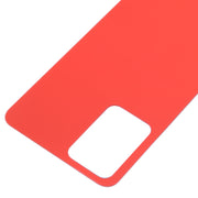 For OPPO Reno7 5G China Glass Battery Back Cover (Red)