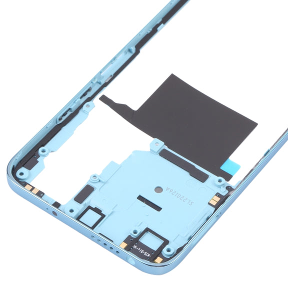 Middle Frame Bezel Plate for Xiaomi Redmi Note 11/Redmi Note 11S(Baby Blue)