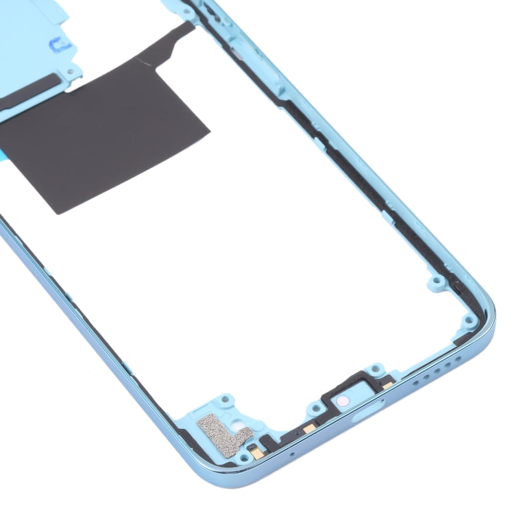 Middle Frame Bezel Plate for Xiaomi Redmi Note 11/Redmi Note 11S(Baby Blue)