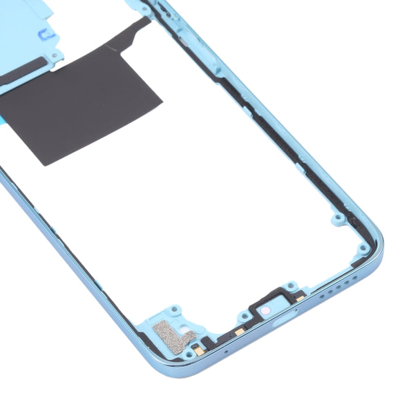 Middle Frame Bezel Plate for Xiaomi Redmi Note 11/Redmi Note 11S(Baby Blue)