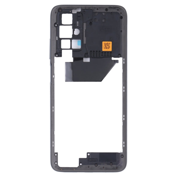 Middle Frame Bezel Plate for Xiaomi Redmi 10/Redmi 10 Prime/Redmi Note 11 4G/Redmi 10 2022(Grey)