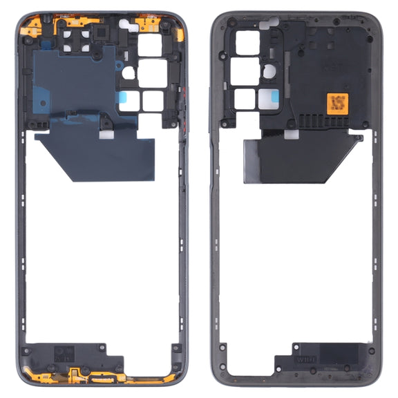 Middle Frame Bezel Plate for Xiaomi Redmi 10/Redmi 10 Prime/Redmi Note 11 4G/Redmi 10 2022(Grey)