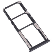 SIM Card Tray + SIM Card Tray + Micro SD card tray for Xiaomi Redmi Note 11 4G / Redmi Note 11S 4G(Black)