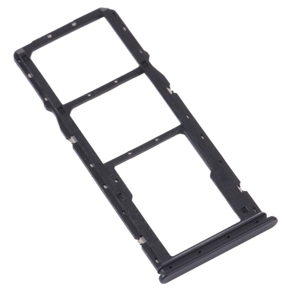 SIM Card Tray + SIM Card Tray + Micro SD card tray for Xiaomi Redmi Note 11 4G / Redmi Note 11S 4G(Black)