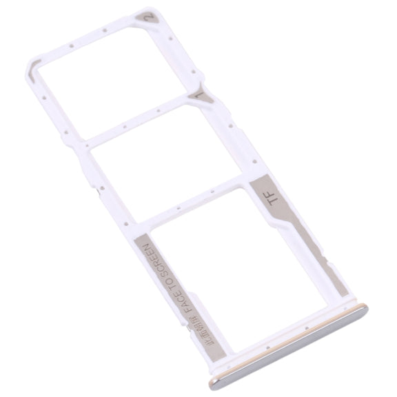 SIM Card Tray + SIM Card Tray + Micro SD card tray for Xiaomi Redmi Note 11 4G / Redmi Note 11S 4G(White)