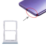 SIM Card Tray + NM Card Tray for Honor 30i (Blue)