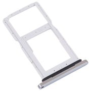 SIM Card Tray + SIM Card Tray / Micro SD Card Tray for Honor 9X (Silver)