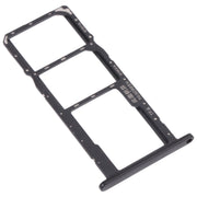 SIM Card Tray + SIM Card Tray + Micro SD Card Tray for Honor Play 8(Black)