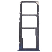 SIM Card Tray + SIM Card Tray + Micro SD Card Tray for Honor 7C(Blue)