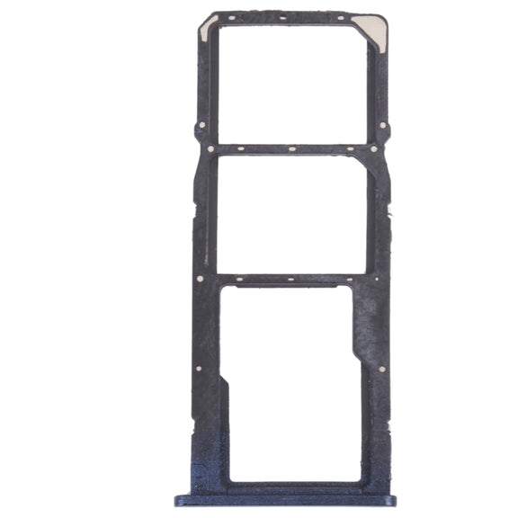 SIM Card Tray + SIM Card Tray + Micro SD Card Tray for Honor 7C(Blue)
