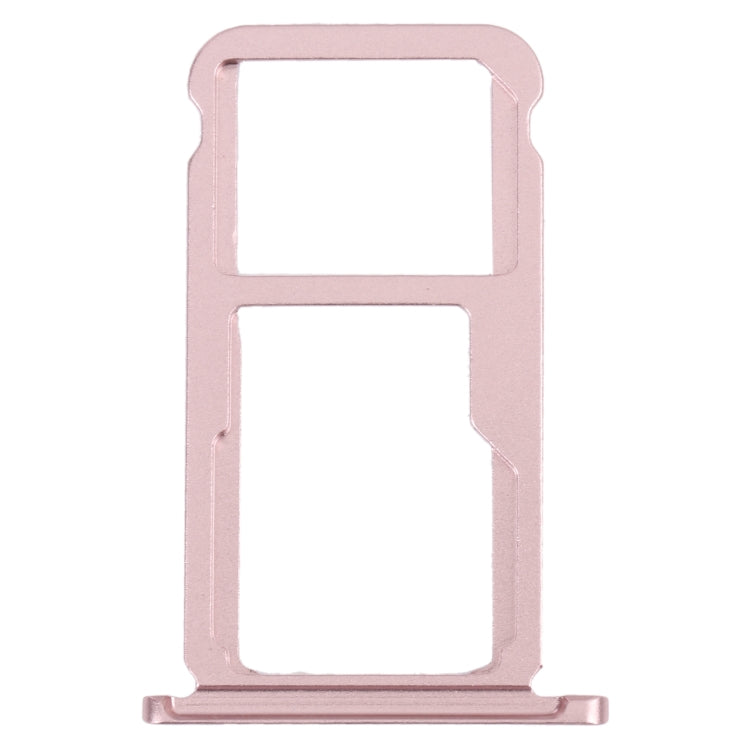 SIM Card Tray + SIM Card Tray / Micro SD Card Tray for Honor Mate 9 Lite (Pink)
