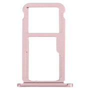 SIM Card Tray + SIM Card Tray / Micro SD Card Tray for Honor Mate 9 Lite (Pink)