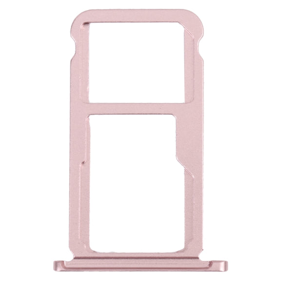SIM Card Tray + SIM Card Tray / Micro SD Card Tray for Honor Mate 9 Lite (Pink)