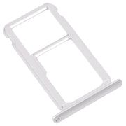 SIM Card Tray + SIM Card Tray / Micro SD Card Tray for Honor Mate 9 Lite (Silver)