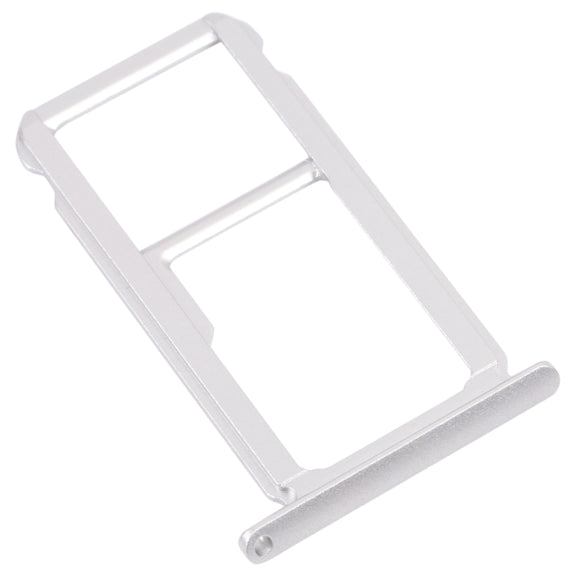 SIM Card Tray + SIM Card Tray / Micro SD Card Tray for Honor Mate 9 Lite (Silver)