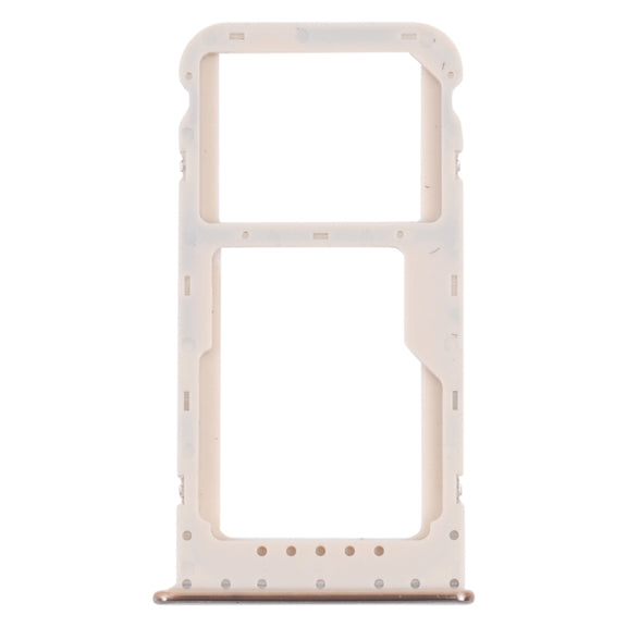 SIM Card Tray + SIM Card Tray / Micro SD Card Tray for Honor 6C Pro (Gold)