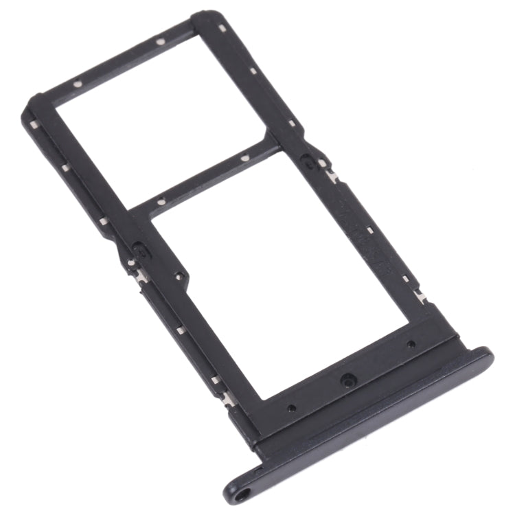 SIM Card Tray + SIM Card Tray / Micro SD Card Tray for Huawei Maimang 10 SE (Black)