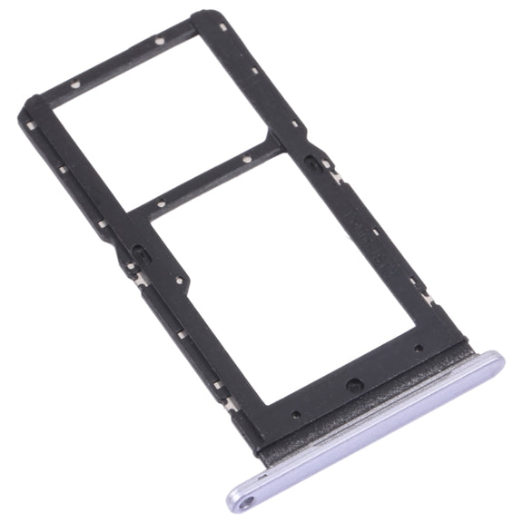 SIM Card Tray + SIM Card Tray / Micro SD Card Tray for Huawei Maimang 10 SE (Purple)