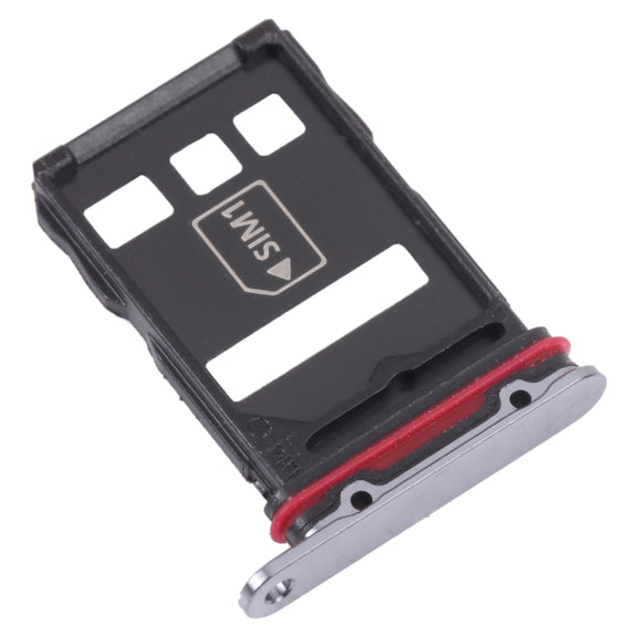 SIM Card Tray + NM Card Tray for Huawei P50 Pro+ (Black)
