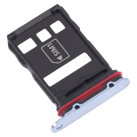 SIM Card Tray + NM Card Tray for Huawei P50 Pro (Blue)