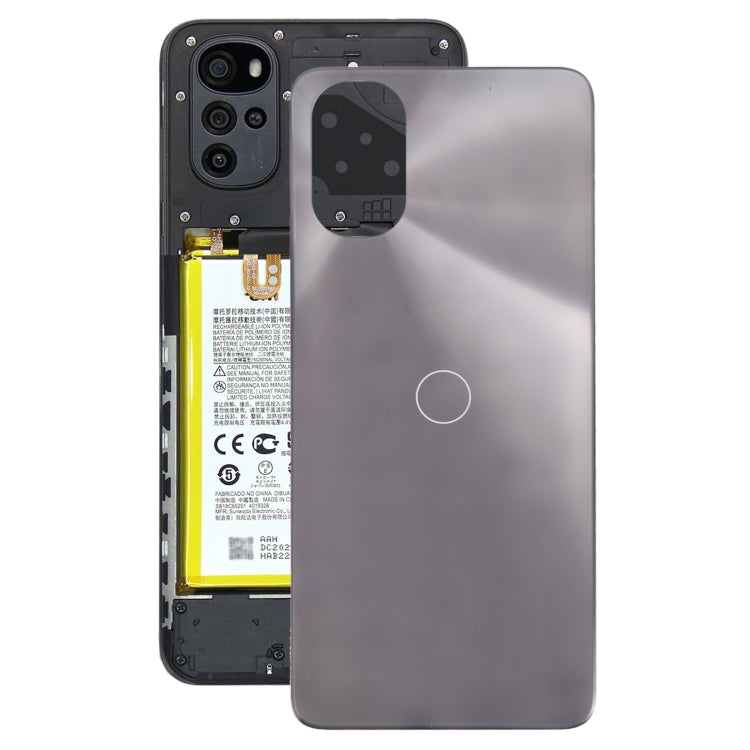 Original Battery Back Cover for Motorola Moto G22(Black)