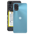 Original Battery Back Cover for Motorola Moto G22(Blue) - Back Cover by PMC TechLife | Online Shopping South Africa | PMC TechLife | Buy Now Pay Later Mobicred