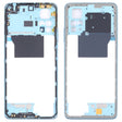 Middle Frame Bezel Plate for Xiaomi Poco X4 Pro 5G/Redmi Note 11E Pro(Blue) - Frame Bezel Plate by PMC TechLife | Online Shopping South Africa | PMC TechLife | Buy Now Pay Later Mobicred