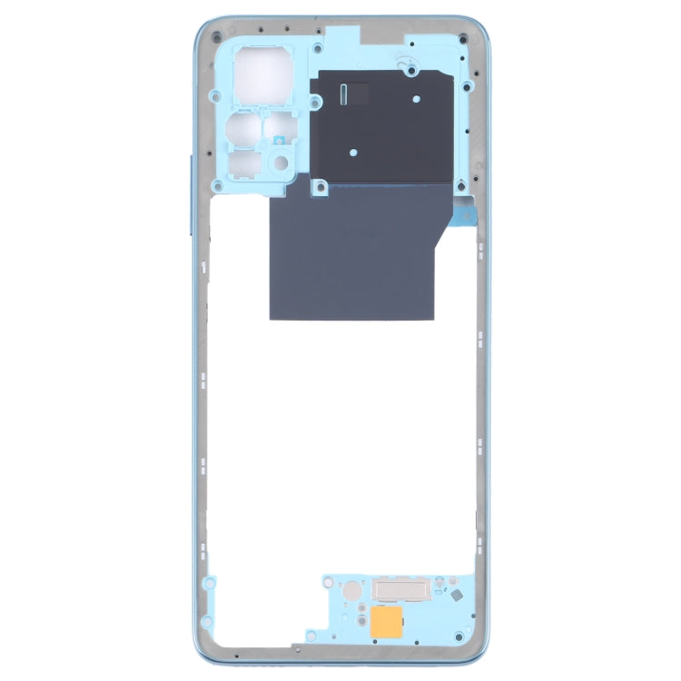 Middle Frame Bezel Plate for Xiaomi Poco X4 Pro 5G/Redmi Note 11E Pro(Blue)