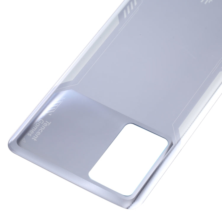 Battery Back Cover for ZTE Nubia Red Magic 6R NX666J(Silver)