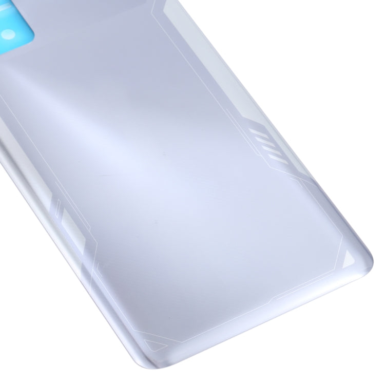Battery Back Cover for ZTE Nubia Red Magic 6R NX666J(Silver)