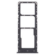 For Tecno Spark 7 Pro SIM Card Tray + SIM Card Tray + Micro SD Card Tray (Black) - Card Tray by PMc TechLife | Online Shopping South Africa | PMc TechLife | Buy Now Pay Later Mobicred