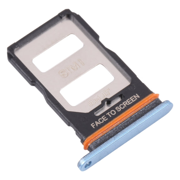 SIM Card Tray + SIM Card Tray for Xiaomi Redmi K50 Gaming(Blue)