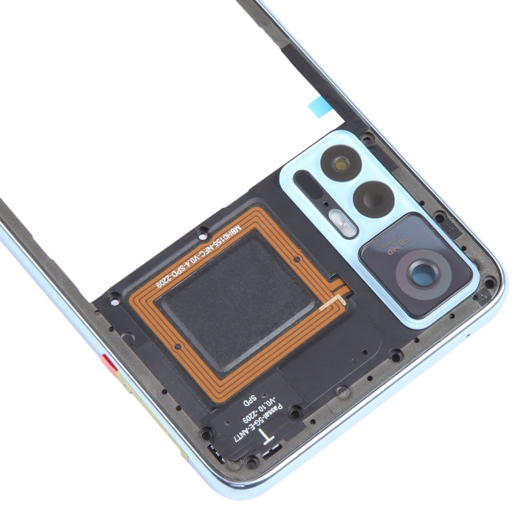 For TCL 30+ Original Middle Frame Bezel Plate (Blue)