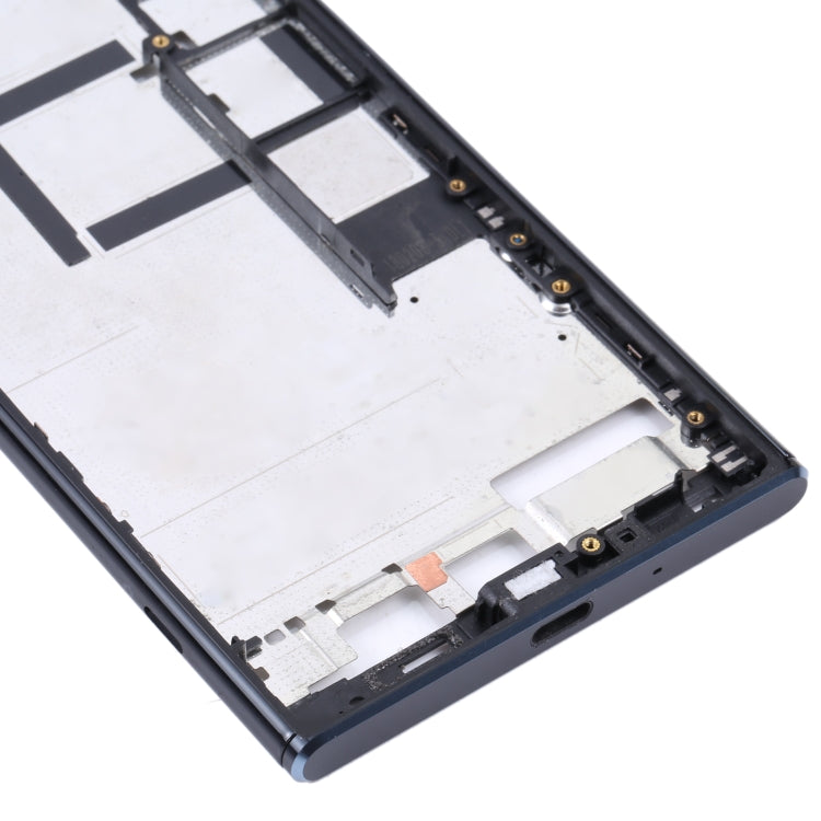 Original Middle Frame Bezel Plate for Sony Xperia XZ Premium (Black)
