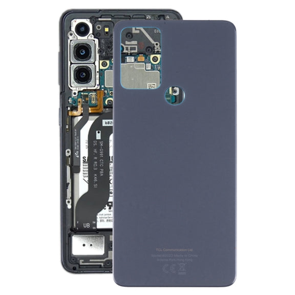 For Alcatel 1V 2021 6002A 6002D Battery Back Cover with Camera Lens  (Grey)
