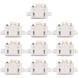 For Alcatel Pop 4 OT5051 10pcs Charging Port Connector - Single Tail Connector by PMC TechLife | Online Shopping South Africa | PMC TechLife | Buy Now Pay Later Mobicred