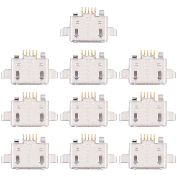For Alcatel Pop 4 OT5051 10pcs Charging Port Connector