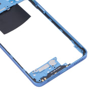 Original Middle Frame Bezel Plate for Xiaomi Redmi Note 11 Pro 4G 2201116TG 2201116TI(Dark Blue)